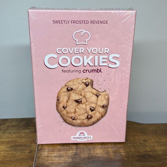 Crumbl Cover Your Cookies Grandpa Becks Card Game New In Sealed Box - Picture 1 of 6